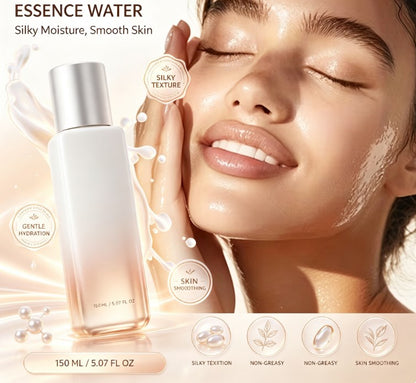 Barrier-Repair Milky Face Toner – Nourishing Lactic Acid & Urea Hydrating Liquid Infused with Centella Asiatica and Ceramides for Radiant Complexions