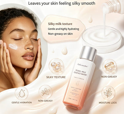 Barrier-Repair Milky Face Toner – Nourishing Lactic Acid & Urea Hydrating Liquid Infused with Centella Asiatica and Ceramides for Radiant Complexions