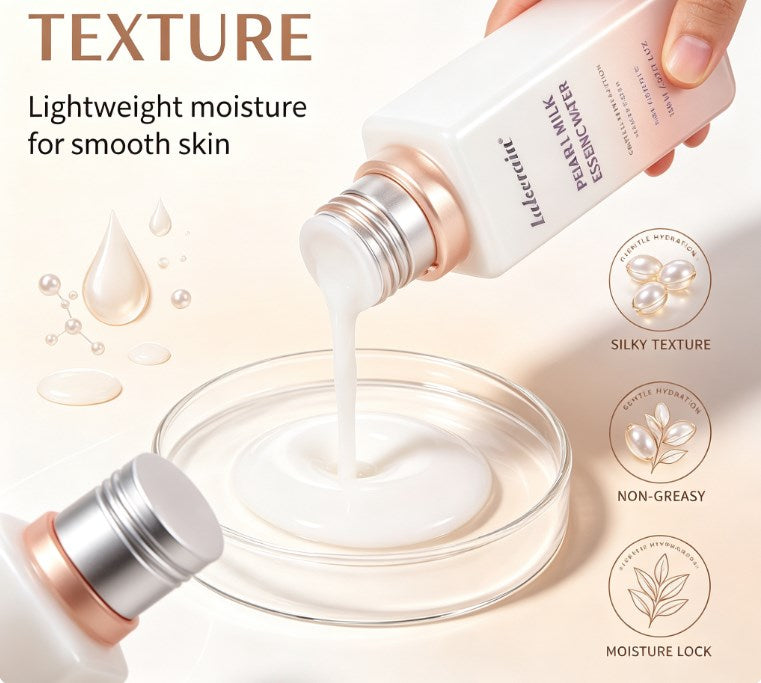 Barrier-Repair Milky Face Toner – Nourishing Lactic Acid & Urea Hydrating Liquid Infused with Centella Asiatica and Ceramides for Radiant Complexions