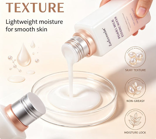 Barrier-Repair Milky Face Toner – Nourishing Lactic Acid & Urea Hydrating Liquid Infused with Centella Asiatica and Ceramides for Radiant Complexions