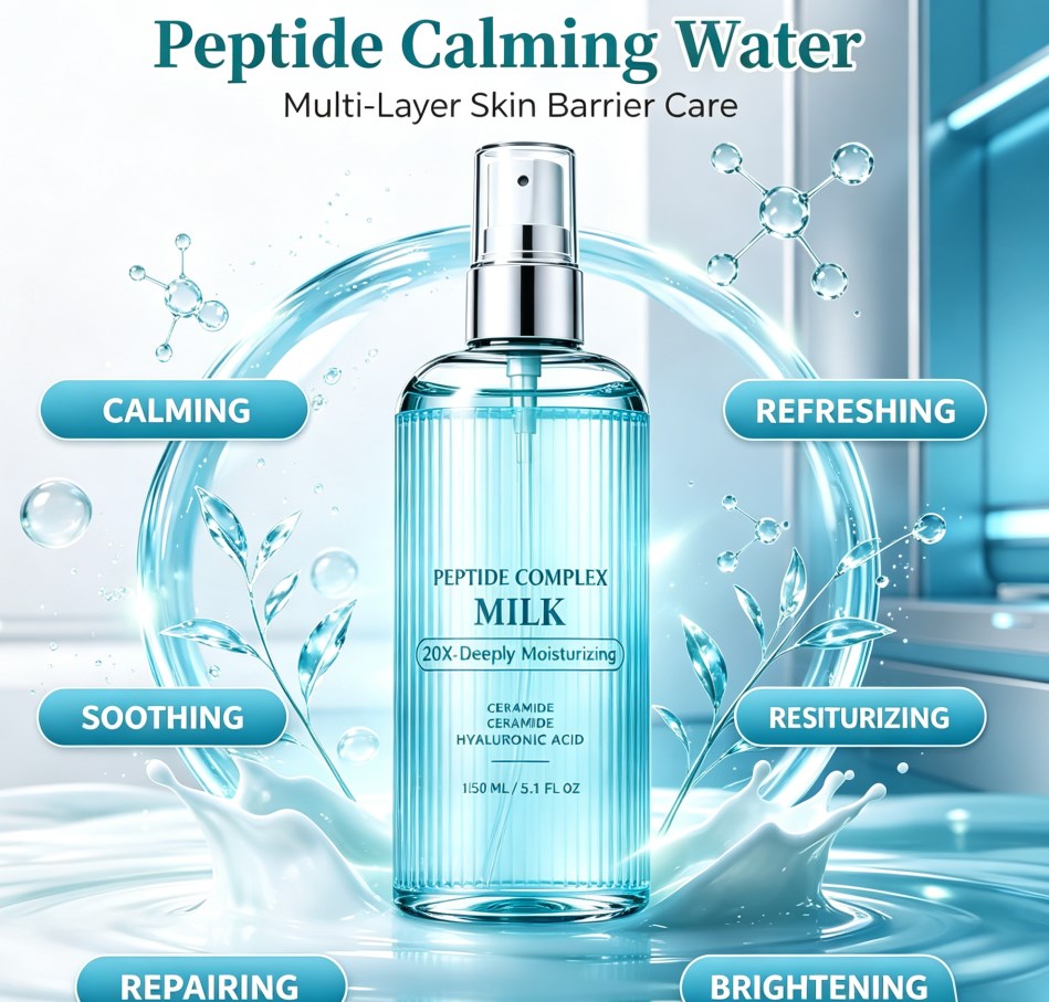 Nourishing Magnesium & Goat Milk Facial Mist – Advanced Pore-Purifying & Deeply Moisturizing Toner Spray with Heartleaf Extract for Daily Skincare