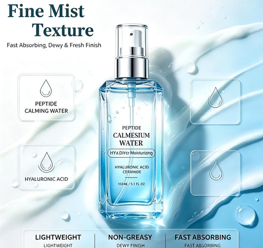 Nourishing Magnesium & Goat Milk Facial Mist – Advanced Pore-Purifying & Deeply Moisturizing Toner Spray with Heartleaf Extract for Daily Skincare