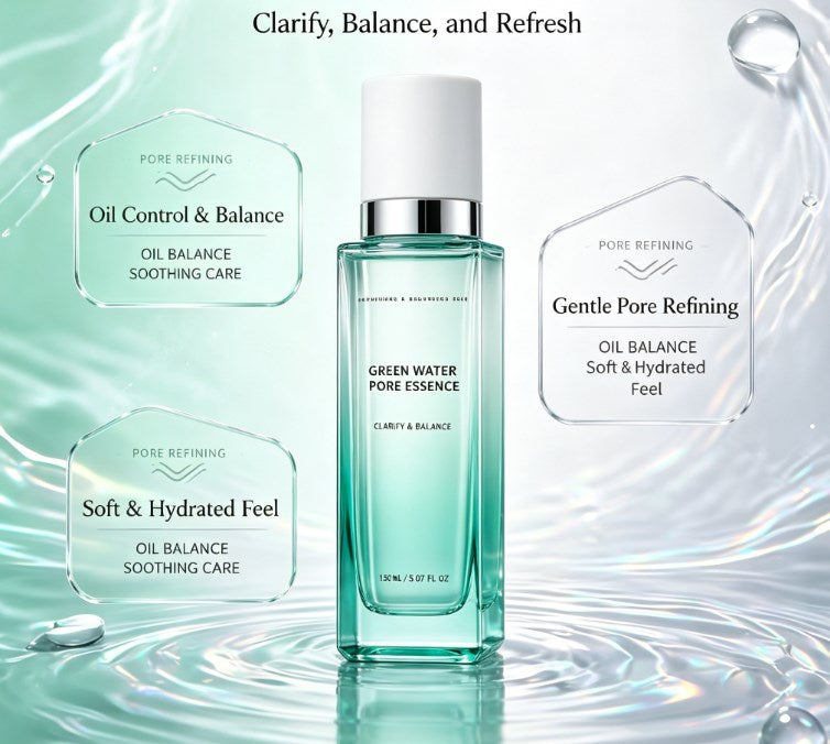 Zinc PCA Oil-Balancing Facial Toner – Advanced Pore-Refining & Hydrating Essence with Birch Sap, Niacinamide & PHA Peptides for Oily Skin