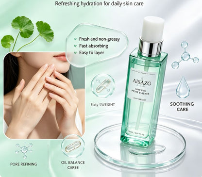 Zinc PCA Oil-Balancing Facial Toner – Advanced Pore-Refining & Hydrating Essence with Birch Sap, Niacinamide & PHA Peptides for Oily Skin